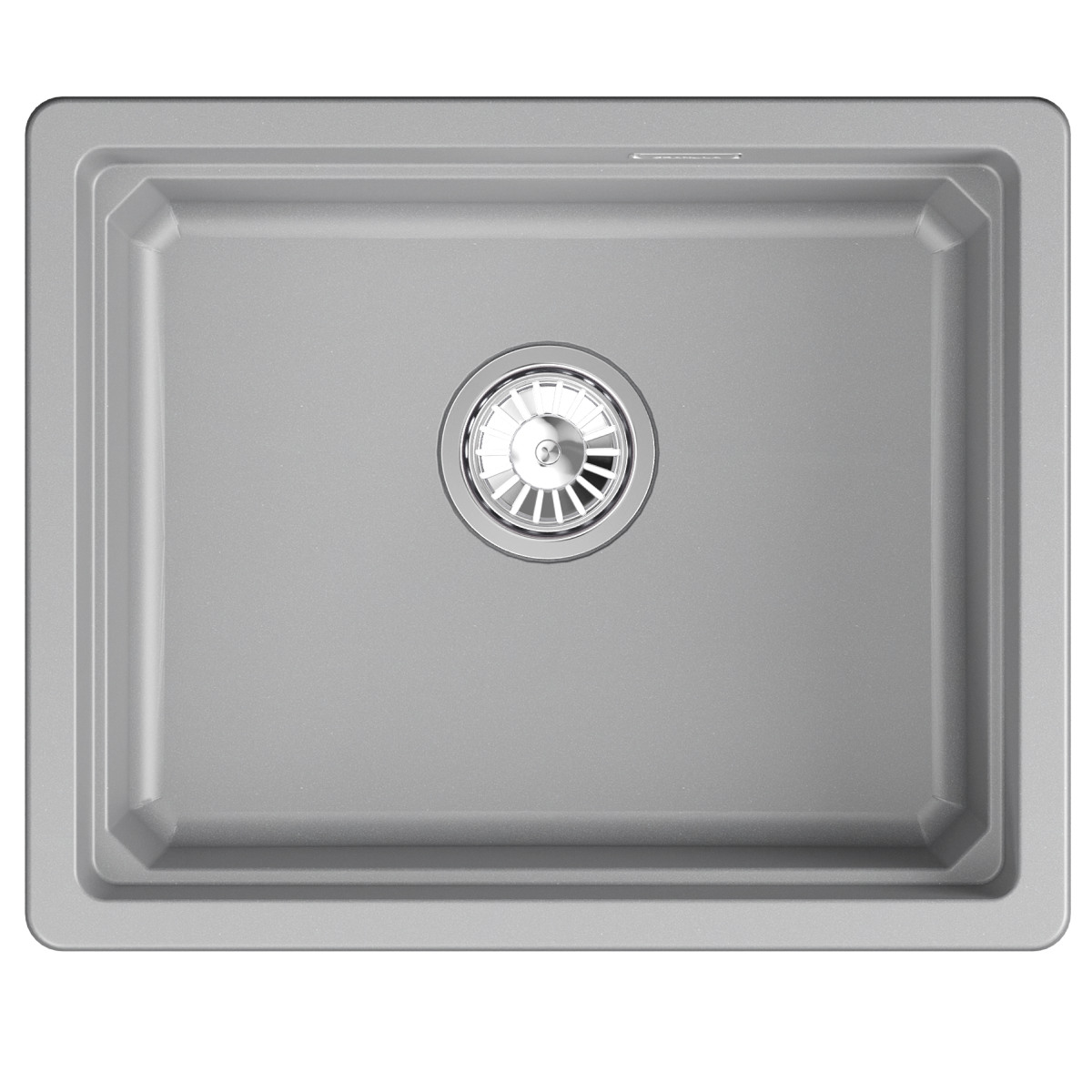 Мойка для кухни Granula Kitchen Space 5501iU алюминиум, 55х45 см, прямоугольная